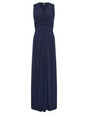 Long Tall Sally Blue Knot Front Maxi Dress - Image 5 of 5