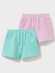 Crew Clothing Blue Jersey Shorts - Image 1 of 3