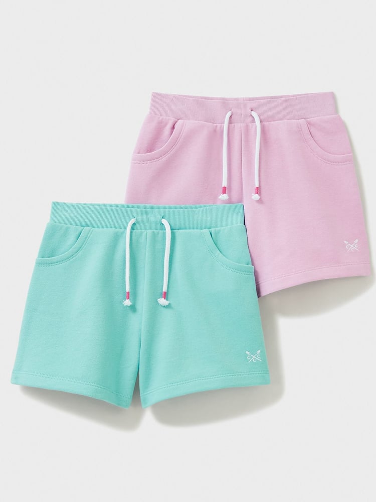 Crew Clothing Blue Jersey Shorts - Image 1 of 3