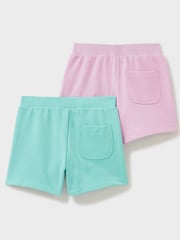Crew Clothing Blue Jersey Shorts - Image 2 of 3