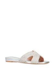 Carvela Chrome Gala Mule Jewel Sandals - Image 4 of 4