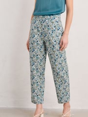 Seasalt Cornwall White Westlin Trousers - Image 1 of 5
