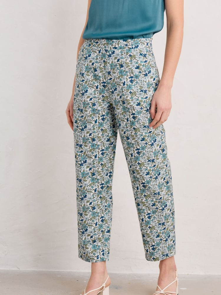Seasalt Cornwall White Westlin Trousers - Image 1 of 5