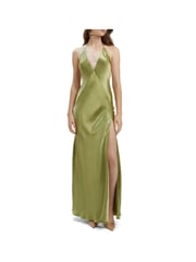 Bardot Green Halter Maxi Dress - Image 4 of 5
