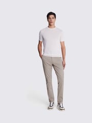 MOSS Silver Grey Tailored Chino Trousers - Image 1 of 5