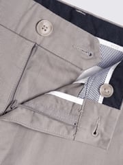 MOSS Silver Grey Tailored Chino Trousers - Image 5 of 5