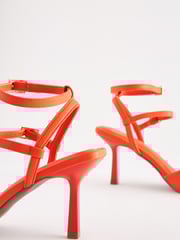 Orange Forever Comfort® Point Toe Mary Jane Heel Shoes - Image 7 of 8