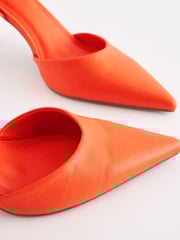 Orange Forever Comfort® Point Toe Mary Jane Heel Shoes - Image 8 of 8