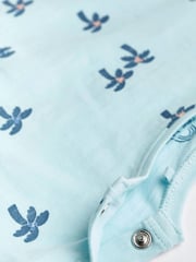 Blue Palm Baby Rompers 3 Pack - Image 5 of 6