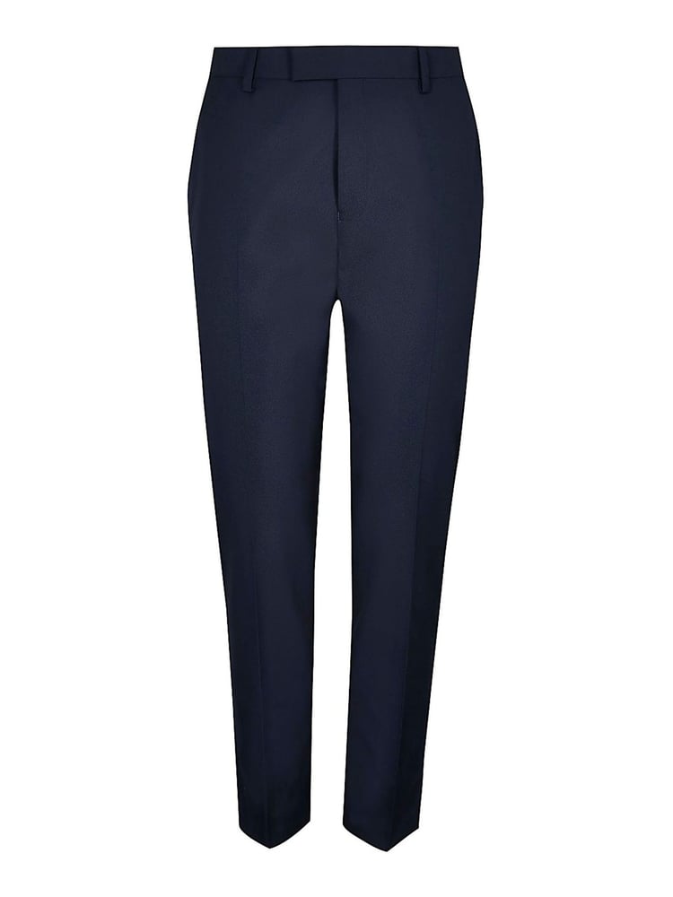 River Island Blue Twill Skinny Fit Trousers - Image 5 of 5 River Island Blue Twill Skinny Fit Trousers - Image 5 of 5