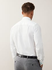 White/Sage Green Regular Fit Double Cuff Occasion Shirt And Tie Pack - Image 3 of 5