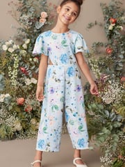 Soft Blue Occassion Jumpsuit (3-16yrs) - Image 1 of 6