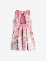 Pink Floral Scuba (3-16yrs) - Image 5 of 5