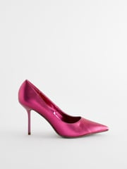 Pink Forever Comfort® Metallic Heel Court Shoes - Image 2 of 5