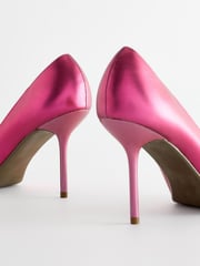 Pink Forever Comfort® Metallic Heel Court Shoes - Image 5 of 5