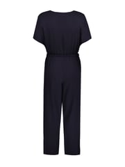 Ro&Zo Black Short Sleeve Wrap Jumpsuit - Image 4 of 5