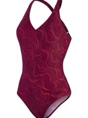 Speedo Plum Purple Lexi Printed Shaping 1 Piece Swimsuit - Image 8 of 10