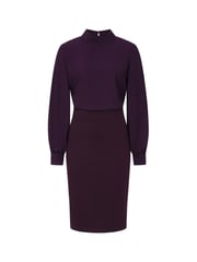 Hot Squash Blouson Sleeve Ponte Dress - Image 3 of 3
