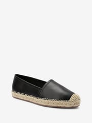 Black Forever Comfort® Flat Espadrille Shoes - Image 4 of 6