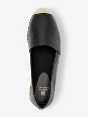 Black Forever Comfort® Flat Espadrille Shoes - Image 5 of 6