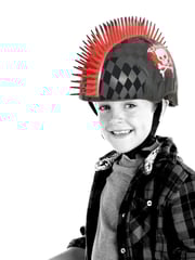 Raskullz Black Child Helmet 5+ years - Image 7 of 8