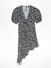 River Island Black Wrap Midi Dress - Image 5 of 5