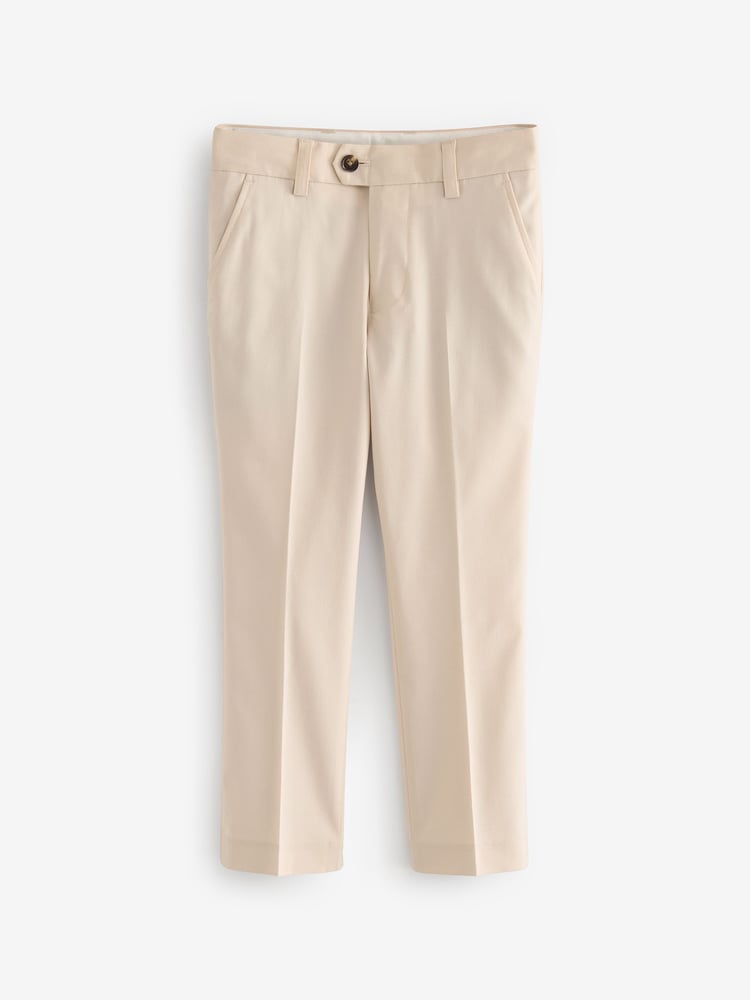 Cream Suit: Trousers (12mths-16yrs) - Image 1 of 3
