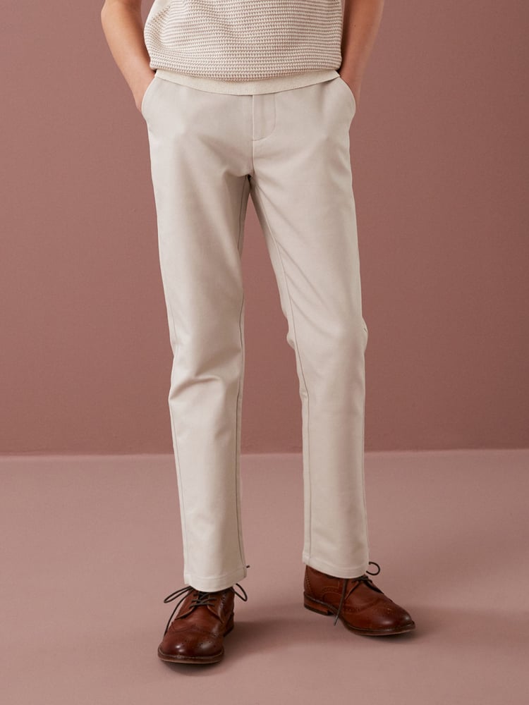 Putty Natural Premium Chino Trousers (3-16yrs) - Image 1 of 5