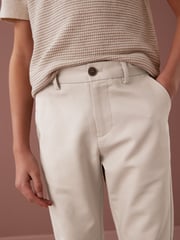 Putty Natural Premium Chino Trousers (3-16yrs) - Image 3 of 5