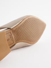 Gold Forever Comfort® Leather Flat Slingbacks - Image 7 of 7