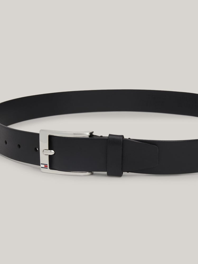 Tommy Hilfiger Black Leather Aly Belt - Image 5 of 5 Tommy Hilfiger Black Leather Aly Belt - Image 5 of 5