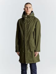 100% Cotton Pretty Lomas Hooded Parka Jacket - Image 1 of 4