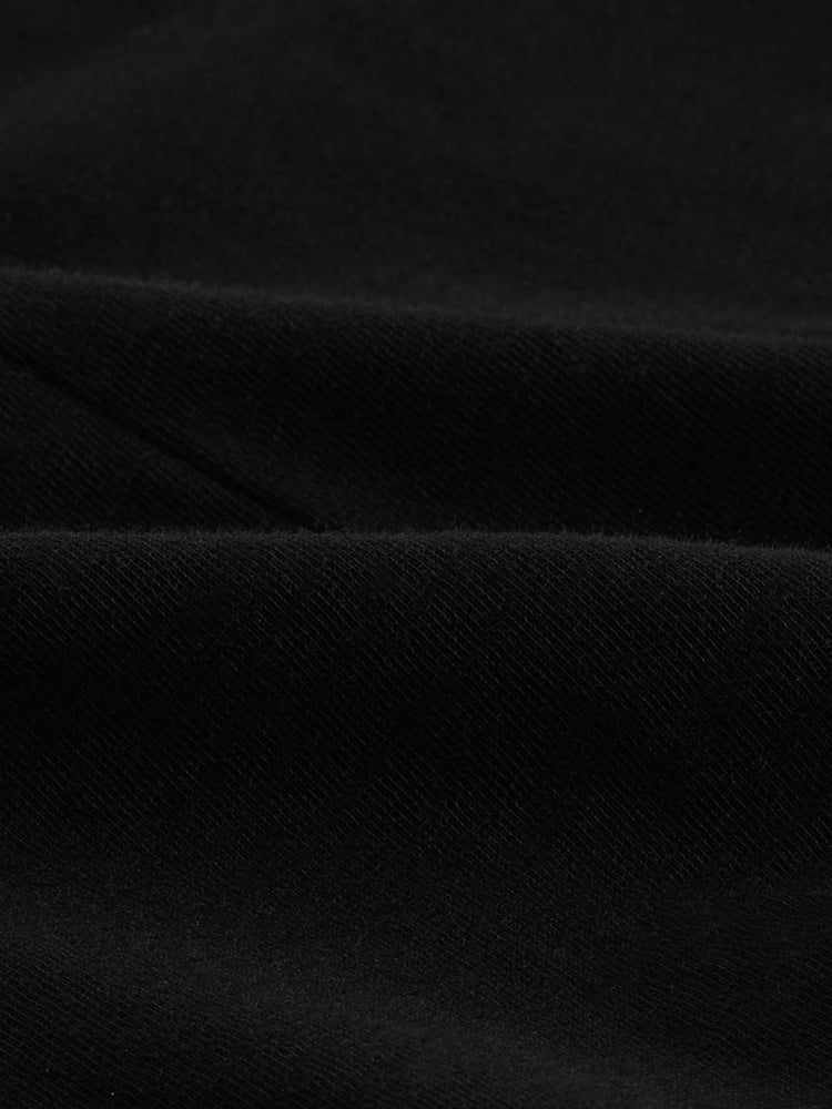Black 100% Cotton Sleeveless Jumpsuit - Image 6 of 6