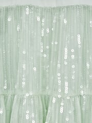 Reiss Sage Luci 9-12 yrs Sequin Tiered Dress - Image 6 of 6