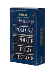 Polo Ralph Lauren Grey Boys Cotton Stretch Logo Boxers 5 Pack - Image 4 of 4