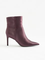 Purple Forever Comfort® Point Toe Heeled Ankle Boots - Image 5 of 8