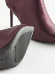 Purple Forever Comfort® Point Toe Heeled Ankle Boots - Image 8 of 8