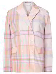 Tommy Hilfiger Orange Madras Check Double Breasted Blazer - Image 6 of 7