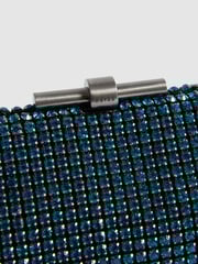Reiss Teal Adaline Embellished Clutch Bag - Image 5 of 7