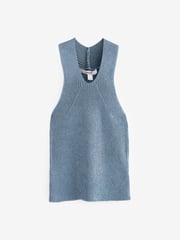 Blue Sparkle Racer Knit Vest - Image 5 of 5