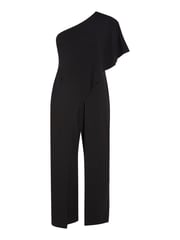 Adrianna Papell Black One Shoulder Jumpsuit - Image 3 of 3