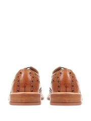 Jones Bootmaker Bushwick Goodyear Welted Leather Brown Brogues - Image 3 of 5