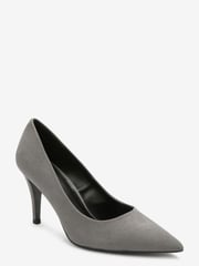 Grey Regular/Wide Fit Forever Comfort® Mid Heel Court Shoes - Image 4 of 5