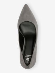 Grey Regular/Wide Fit Forever Comfort® Mid Heel Court Shoes - Image 5 of 5