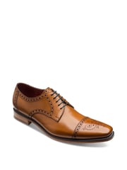 Loake Foley Calf Leather Semi Brogue Shoes - Image 3 of 4