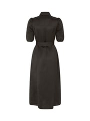 Mint Velvet Black Linen Blend Shirt Dress - Image 4 of 4