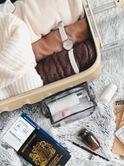 Flight Knight Champagne Medium Hardcase Lightweight Check In Suitcase With 4 Wheels - Image 3 of 7