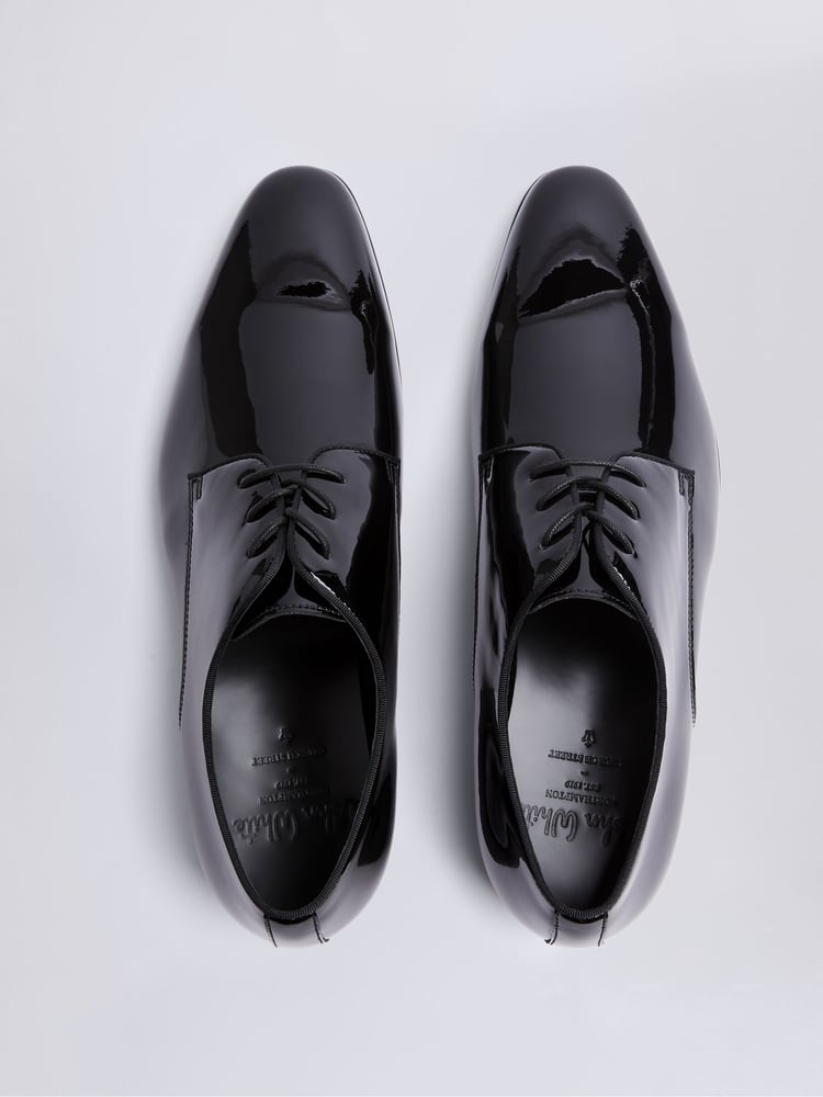 MOSS Black Patent Ivy Dress Shoes - Image 2 of 4
