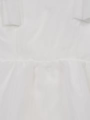 Reiss Ivory Selena Tulle Strappy Occasion Dress - Image 6 of 6