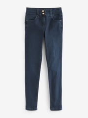 Inky Blue Denim Lift Slim And Shape Skinny Jeans - Image 4 of 6
